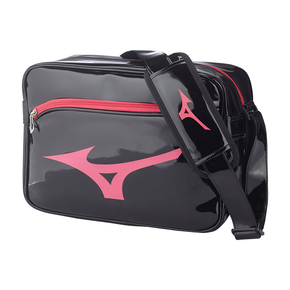 Bolsa Mizuno RB Enamel M Hombre Negras Baratas KQXB-20573